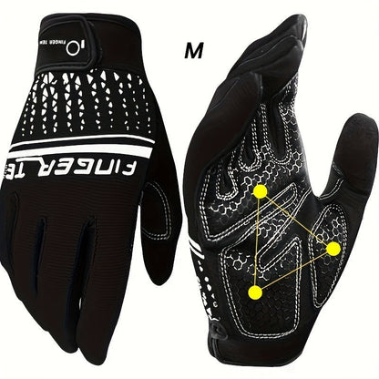 Workout Gloves Full Finger Touchscreen Gel Padded Anti-Slip for Men Women Gym Weight Lifting Cycling Fitness Driving Exercise Training Gloves S-XL