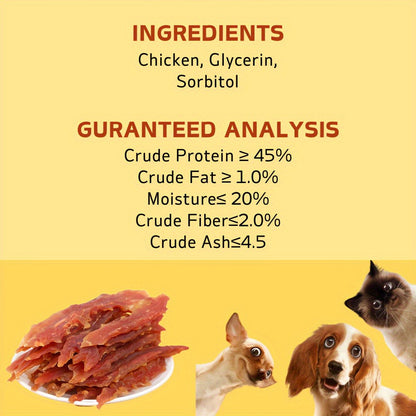 Dog Jerky Treats 400g Mixed Flavor Pack – Chicken & Duck Jerky, High Protein Low Fat, Long Lasting Chews, Digestible Training Reward Snacks for Small Medium Large Dogs