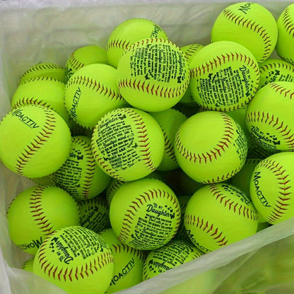 Personalized Softball Gift for Daughter – "To My Daughter" Inspirational Message Ball, International Standard Fastpitch Softball for Birthday, Graduation, Christmas & Special Occasions