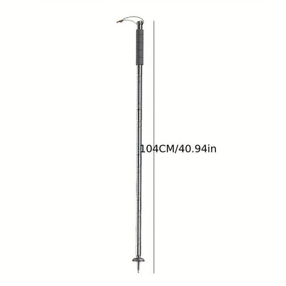 7-in-1 Tactical Hiking Staff – Extendable Foldable Survival Walking Stick with Compass, Fire Starter, Saw Blade, Screwdriver & Pliers – Aluminum Alloy or Stainless Steel, Camping & Hiking Gift