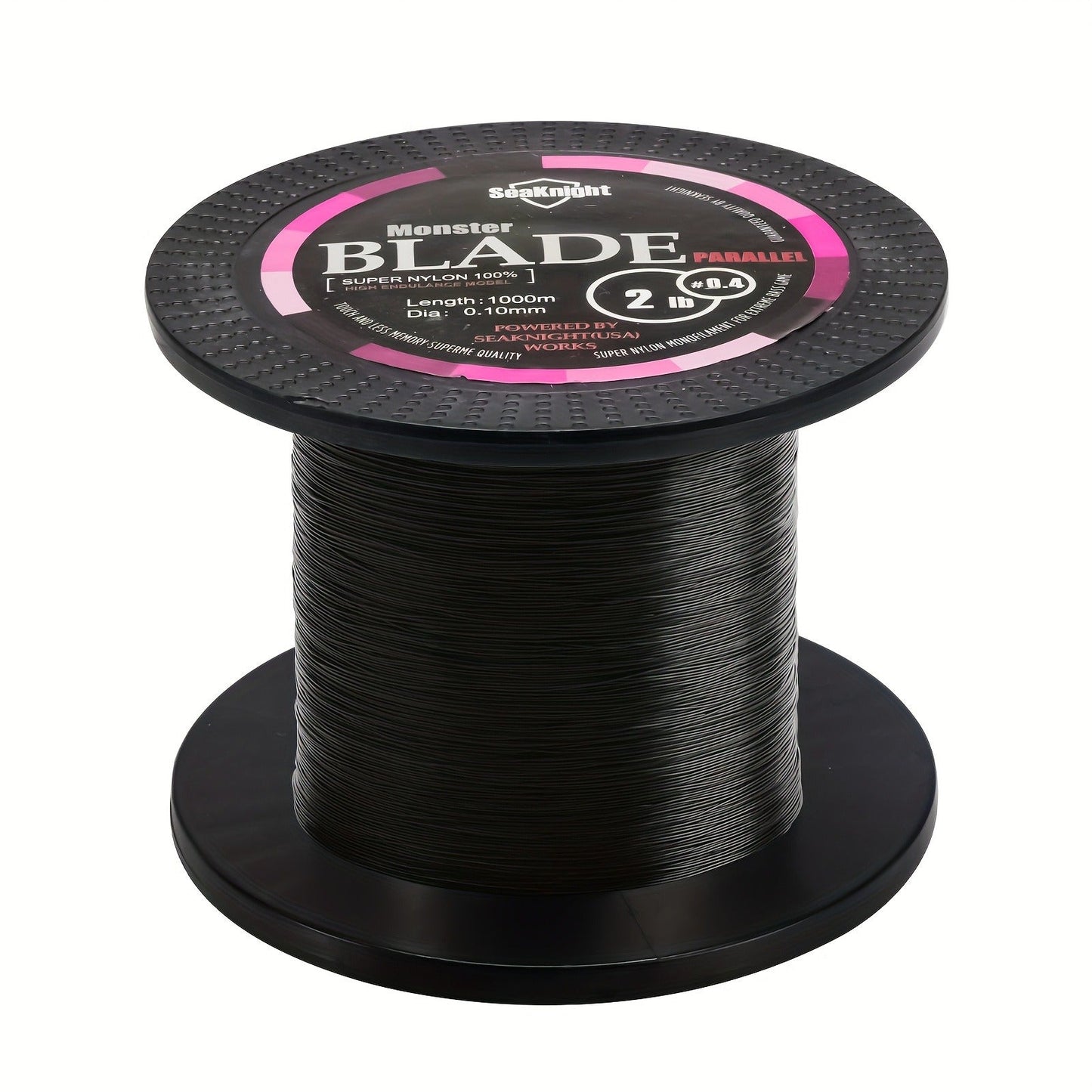 Monofilament Fishing Line 1000M / 1093Yds – Nylon Mono Line for Freshwater & Saltwater, 2-35LB, Black & White
