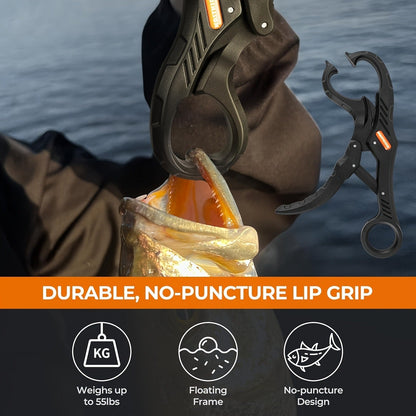 Fishing Tool Kit 6-Piece Corrosion Resistant Pliers Fillet Knife Fish Lip Gripper Braid Scissors Tool Retractor with Lanyard Fishing Gifts for Men