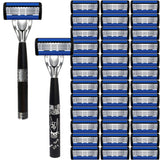 2 handles + 36 blades