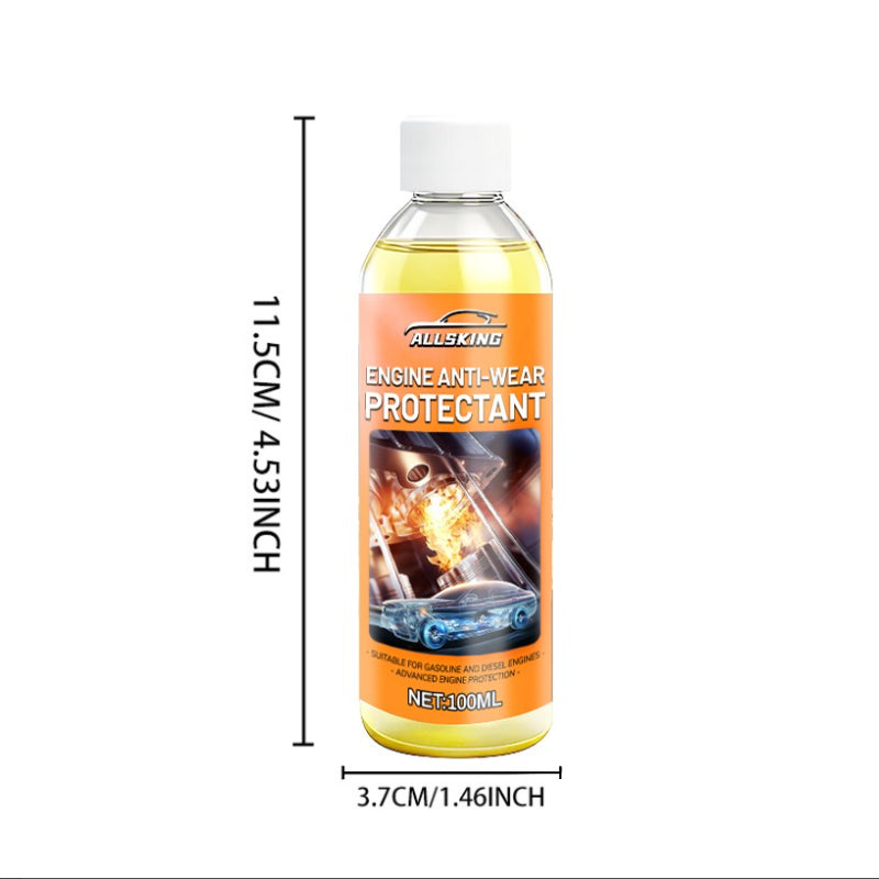 Engine Anti-Wear Protection Fluid Cylinder Block Restoration Agent-Premium Formula Reduces Noise Prevents Wear Seals Cracks Fast-Acting No Professional Tools Required Suitable for Cars Trucks SUVs