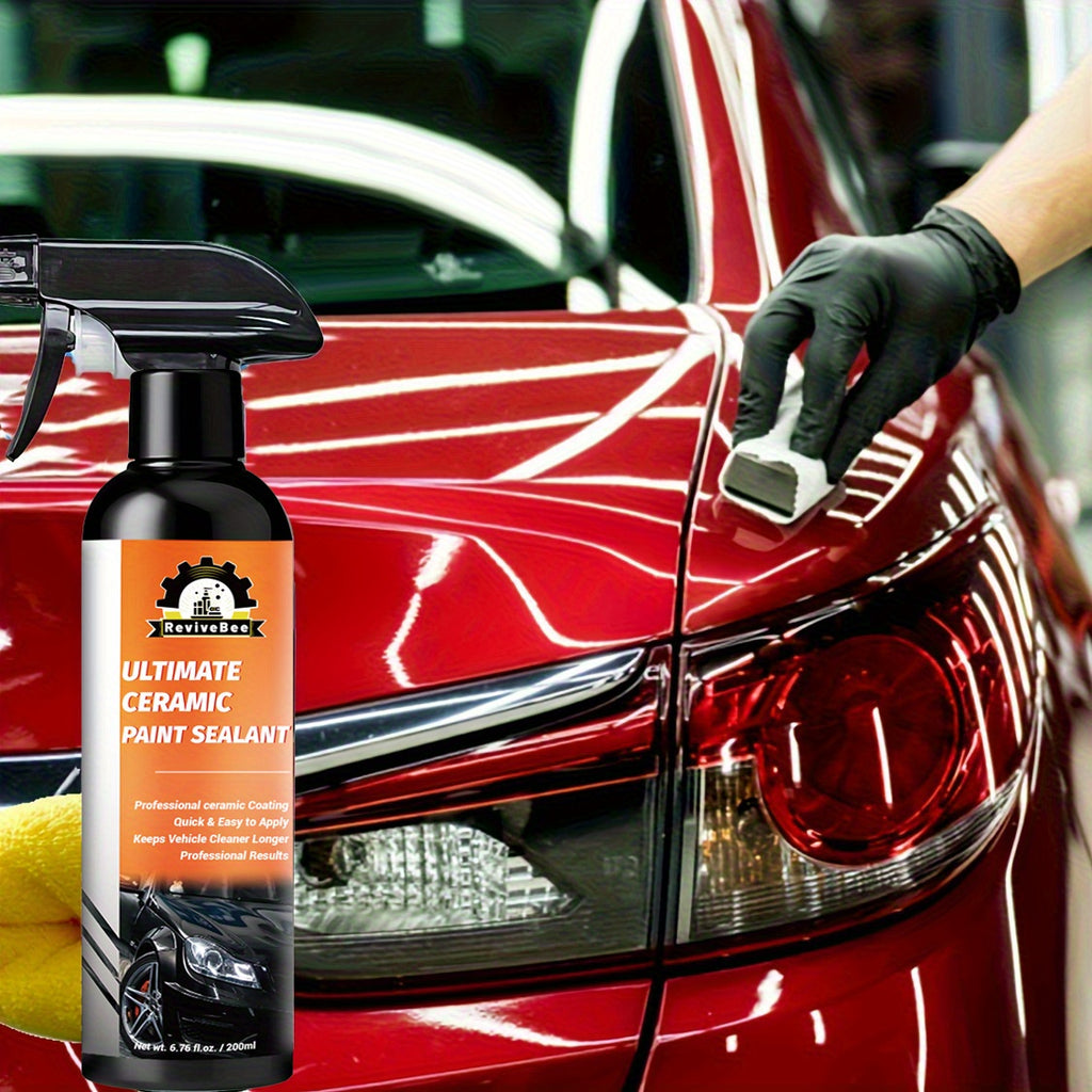 Ultimate Ceramic Paint Sealant for Automotive Coatings, Automotive Maintenance, Car Paint Restorer, Car Polishing Kit for Car, Car Polishing Kit, Car Polishing Kit, Ceramic Coating for Car