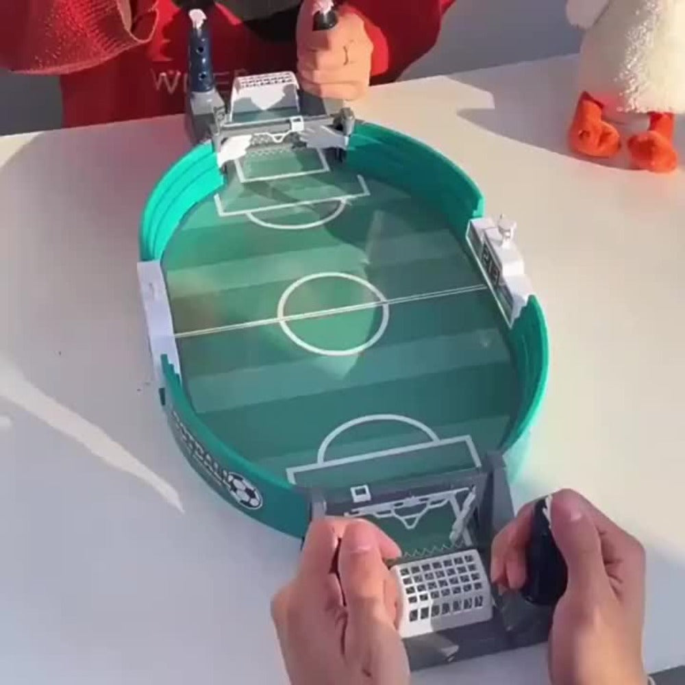 Tabletop Soccer Game for Kids – Portable 2 Player Football Board Game, Parent-Child Competitive Table Football Toy, Durable PP Material, Indoor Family Party Game, Birthday Christmas Thanksgiving Gift