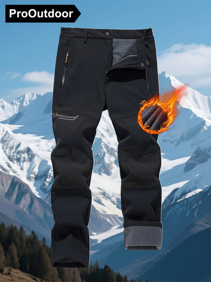 Men's Casual Trousers - Fleece Lined