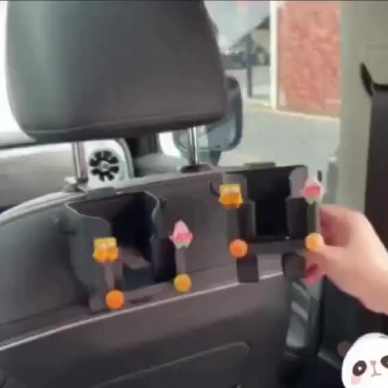 Set of 2 Versatile Car Seat Back Organizers Featuring a Cup Holder, Phone Holder, And Hook - Compatible with Most Vehicle Models, Capable of Holding Water Bottles, Milk Tea Bags, Trash Bags, And Glasses, Designed for Car Storage