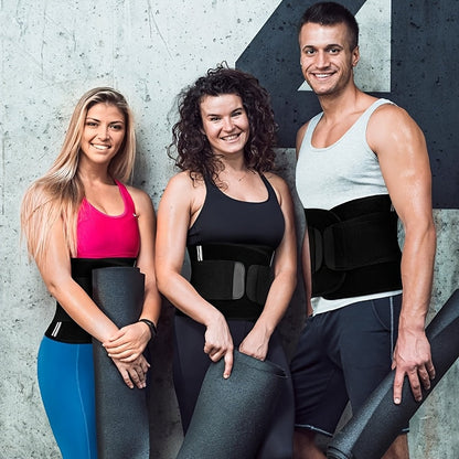 Men's Waist Trainer Sweat Belt Tummy Control Compression Body Shaper Trimmer for Weight Loss & Workout – Sizes M to 3XL