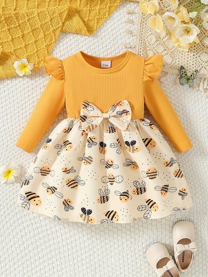 Girls' Casual Dress - Playful Everyday Style 686245