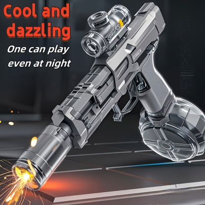 Automatic Water Gun 2 Pack for Kids with LED Lights – High-Speed Ultra-Long Range Squirt Gun Set for Boys & Girls, Summer Outdoor Toy & Best Birthday Gift