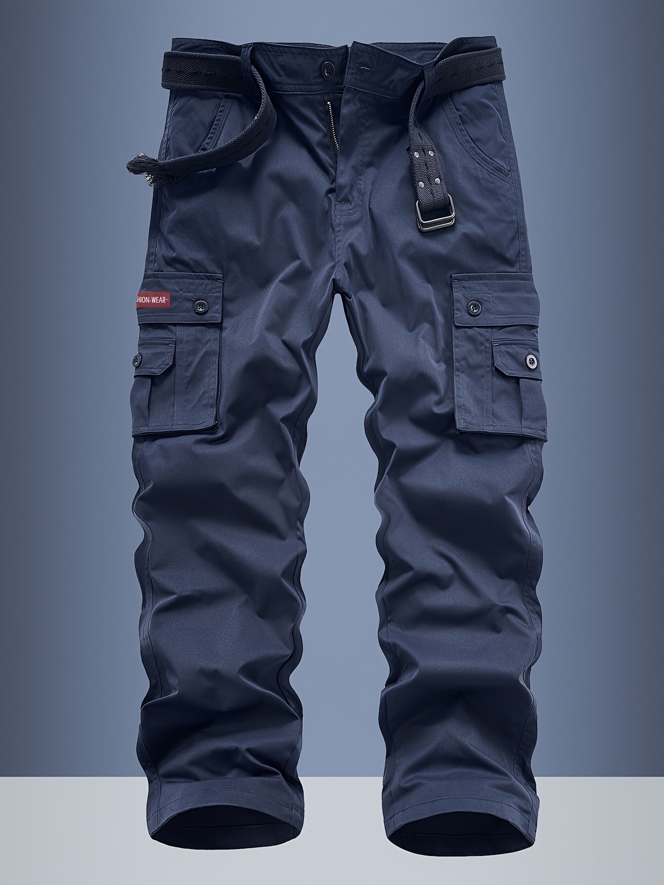 Men's Cargo Pants - Regular Fit With Pockets