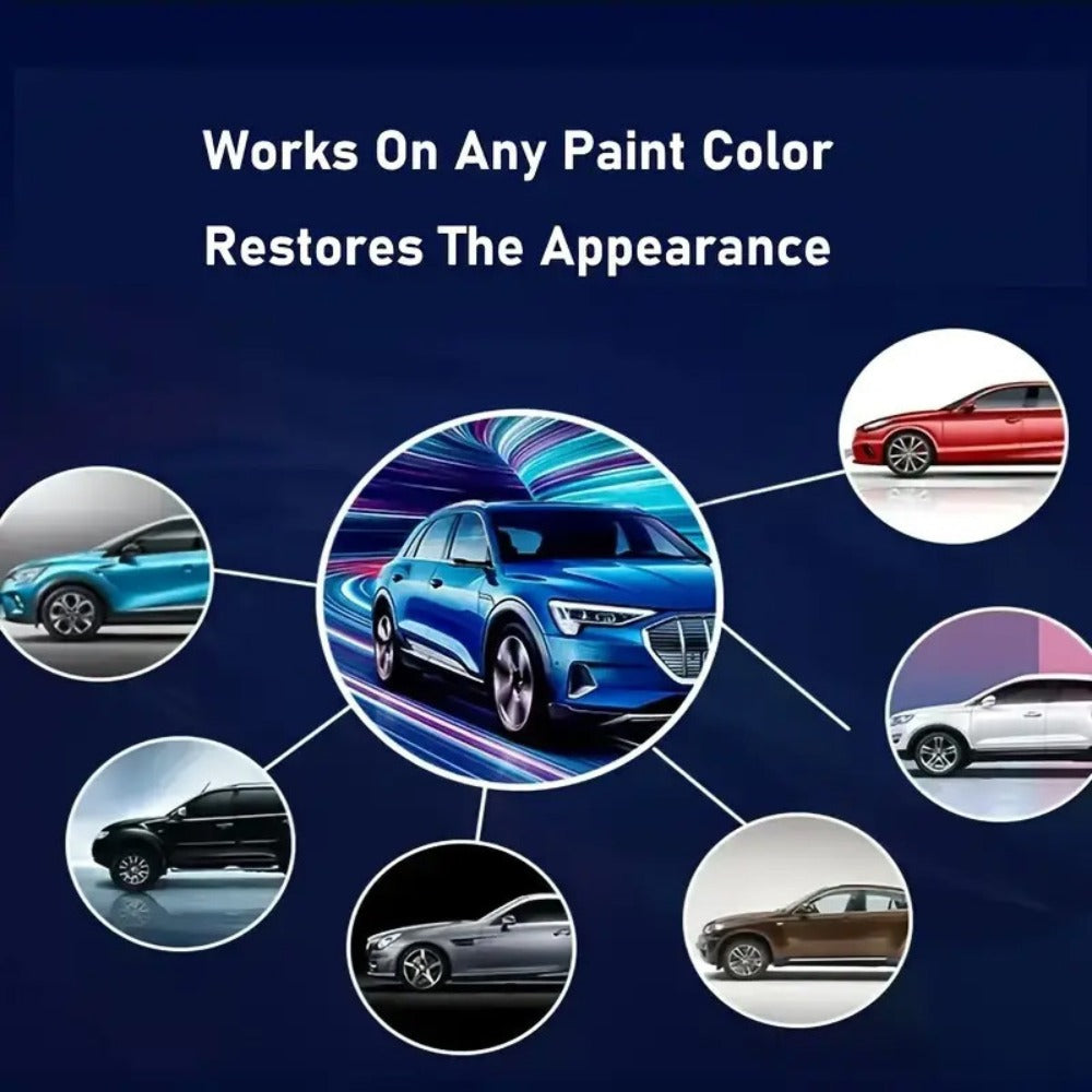Car Scratch Repair Wax - Nano-Bright Polish for Scratch Removal & Paint Restoration, Removes Brush Marks & Swirl Scratches, Suitable for All Paint Colors (100ml)