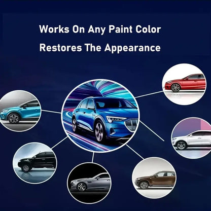 Car Scratch Repair Wax - Nano-Bright Polish for Scratch Removal & Paint Restoration, Removes Brush Marks & Swirl Scratches, Suitable for All Paint Colors (100ml)