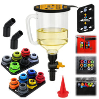 19PC Engine Oil Funnel Filling
