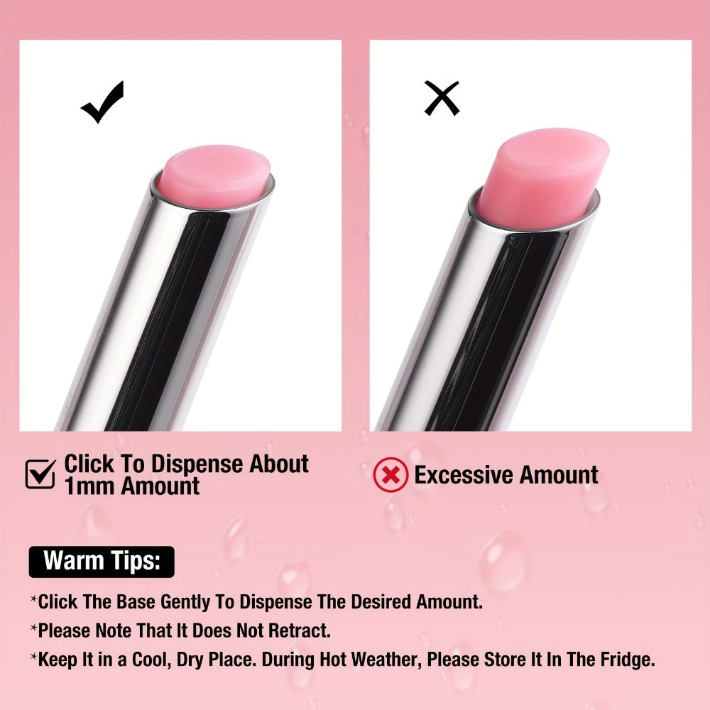 Moisturizing Lip Balm Set 4pcs Waterproof with Vitamin E Oil & Plant Oils — Long-Lasting Nourishing Lip Care for Dry Chapped Lips, Lip Repair Gift Set for Women