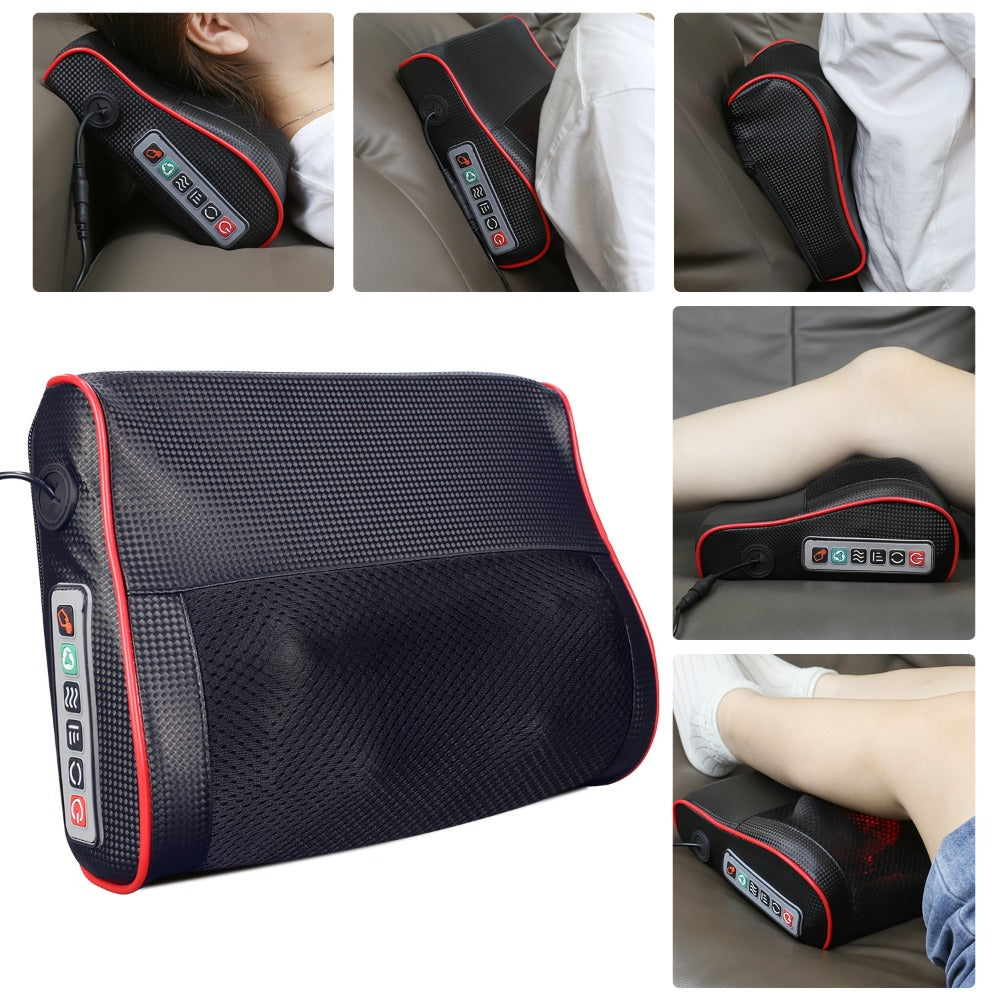 Electric Massager for Neck, Shoulder, Back & Foot – Deep Tissue Kneading Point Massage, Cordless Handheld Body Massager, Relaxation Gift for Women Men Mom Dad, Multiple Modes & Intensities