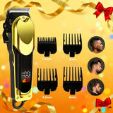 Golden professional hair clipper for men