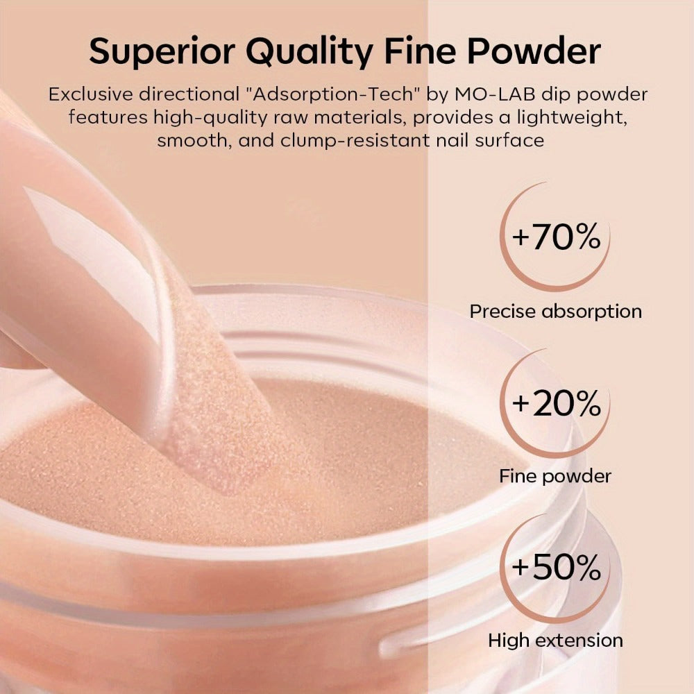Dip Powder Nail Kit 11 Piece Complete Starter Set 4 Colors Nude Skin Tone Golden Glitter Acrylic Dipping Powder with Base Coat Top Coat & Activator - No Lamp French Nail Art Manicure Gift Set