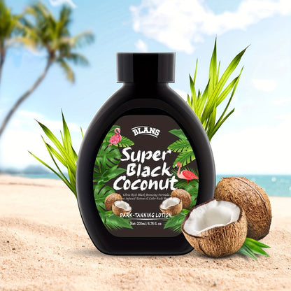 Sunless Tanning Cream with Coconut Natural Glow Bronzing Lotion Alcohol-Free BPA-Free for All Skin Types Medium Skin Tone Daily Self Tanner Body Skin Care Unisex 200ml 6.76oz