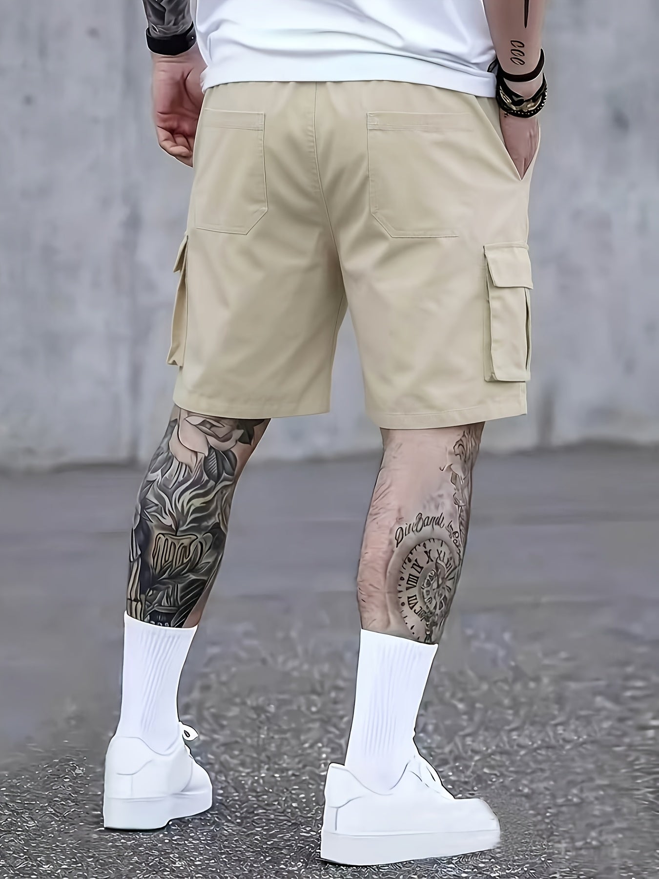 Men's Cargo Shorts - Multi Pocket Weekend Style 153573