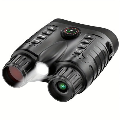 Night Vision Infrared Binoculars 4X Optical 8X Digital Zoom 3.2" LCD
