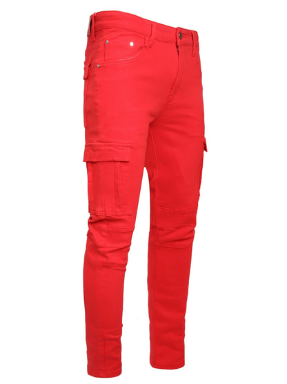 Men's Skinny Jeans - Classic Wash Distressed Weekend