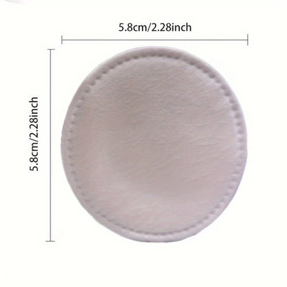 Cotton Makeup Remover Pads Double-Sided 300 or 600 Count — 100% Pure Cotton Thicker Hypoallergenic Lint-Free Rounds for Face Cleansing, Toner, Eye Makeup & Nail Polish Removal | All Skin Types Women