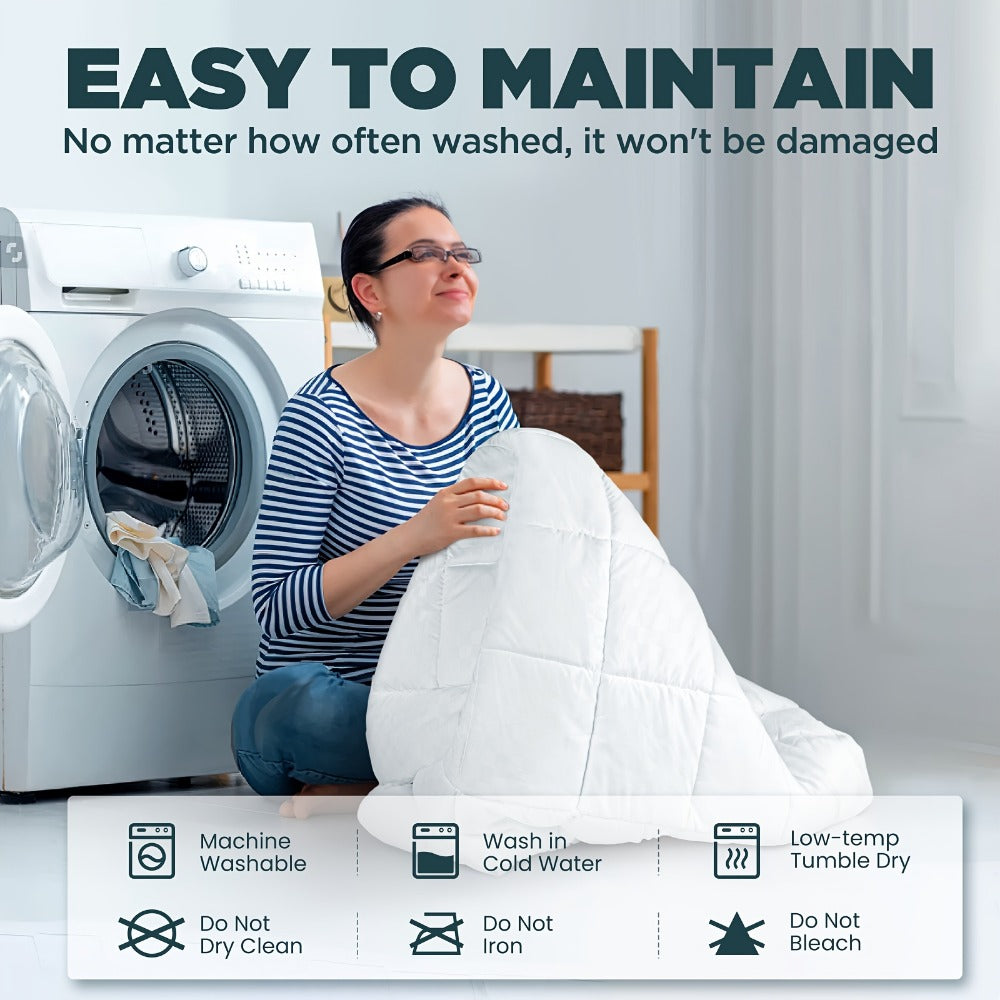 8-21 Inch Mattress Pad with Washable Cover for Bedroom Comfort and Support detail image - detail view 8