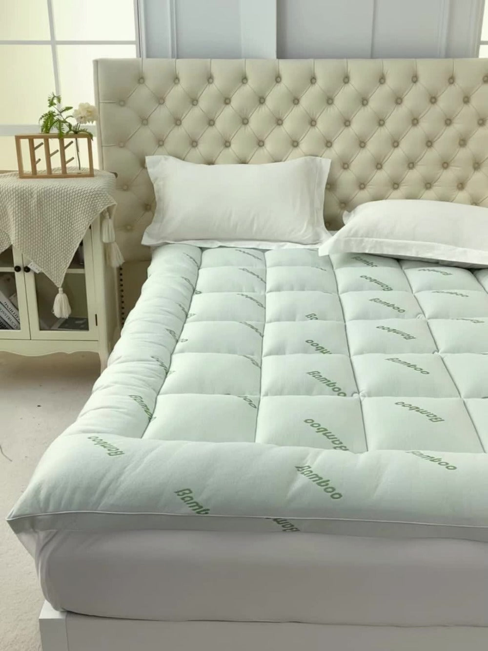 8-21 Inch Twin Mattress Cover with Memory Foam and Multiple Color Options for Bedroom detail image - detail view 11