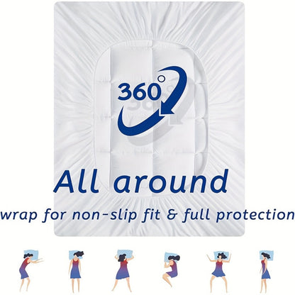 8-24 Inch Mattress Topper with Multiple Color Options, Portable Bed Topper detail image - detail view 11