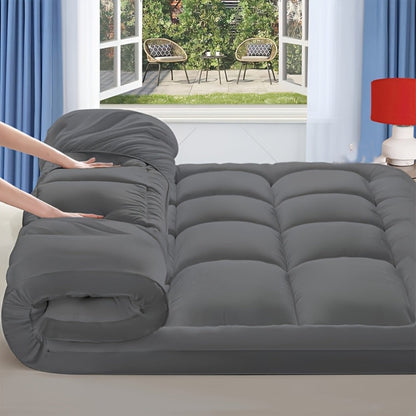 8-24 Inch Mattress Topper with Multiple Color Options, Portable Bed Topper detail image - detail view 6