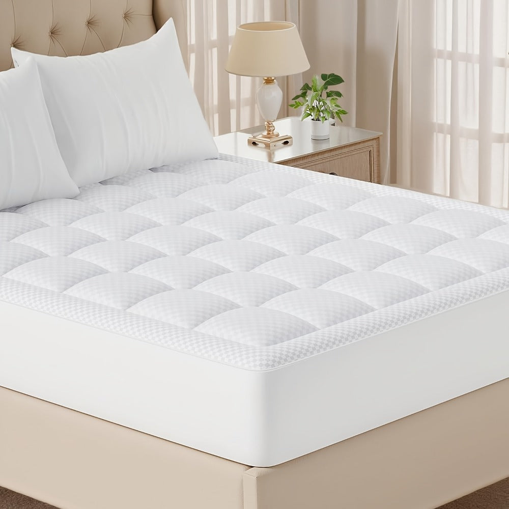 8-24 Inch Mattress Topper with Multiple Color Options, Portable Bed Topper detail image - detail view 8