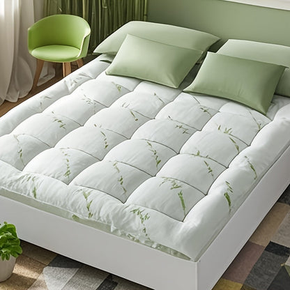 Mattress Topper shown in the Green-1200, Twin(39"x75") option