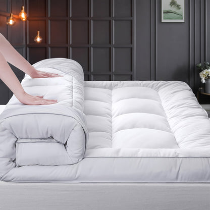 Mattress Topper shown in the White(900), Twin(39"x75") option