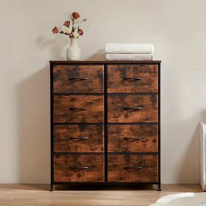 8-Drawer Fabric Dresser, Clothing Storage Organizer for Bedroom detail image - detail view 8