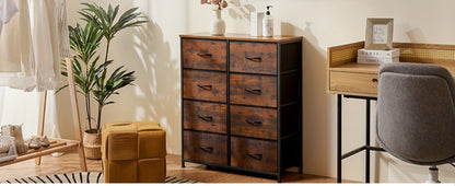8-Drawer Metal Dresser, Clothing Storage Organizer for Organized Everyday Storage detail image - detail view 13