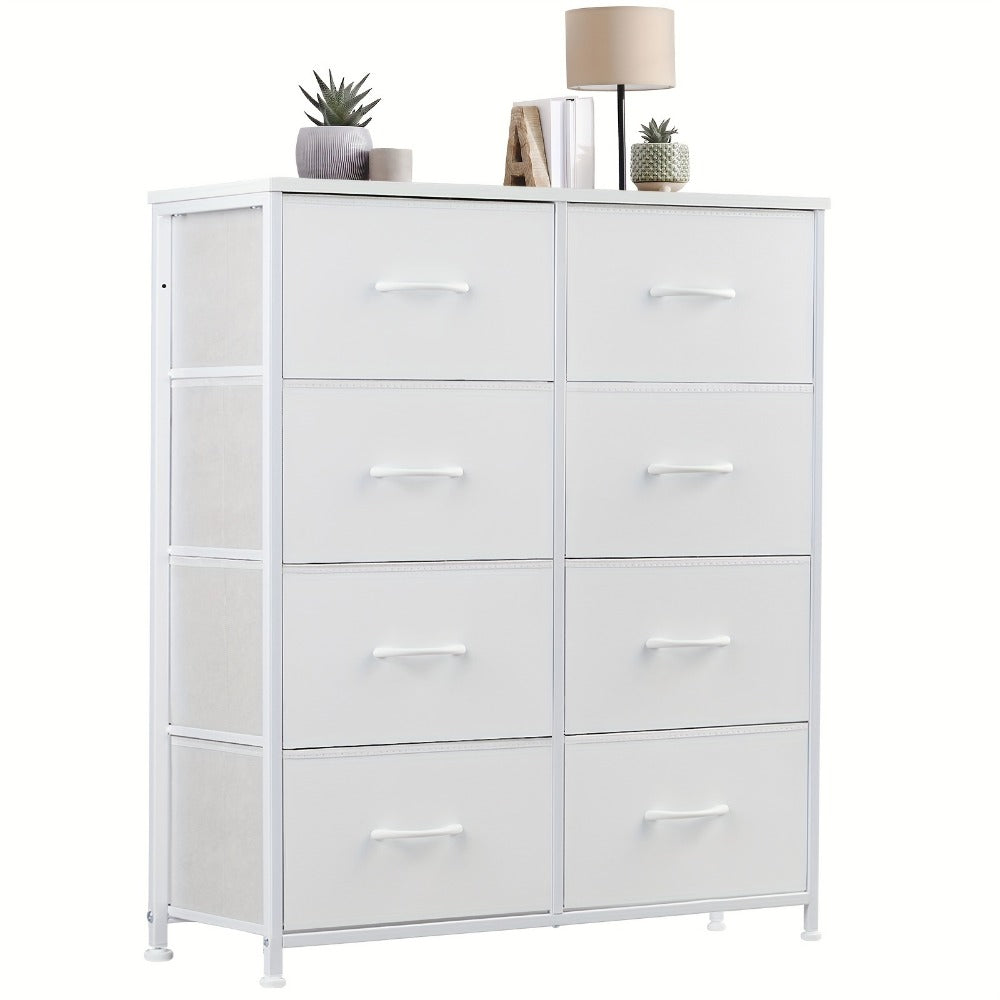 8-Drawer Metal Dresser, Clothing Storage Organizer for Organized Everyday Storage detail image - detail view 6