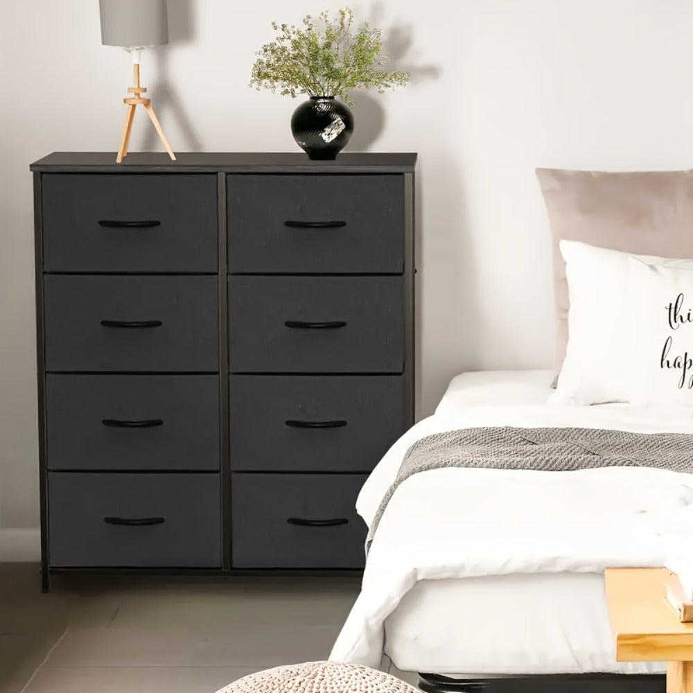 8-Drawer Wall-Mounted Dresser with Multiple Color Options for Organized Everyday Storage detail image - detail view 12
