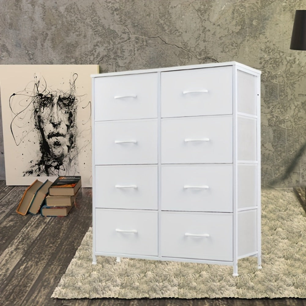 8-Drawer Wall-Mounted Dresser with Multiple Color Options for Organized Everyday Storage detail image - detail view 13