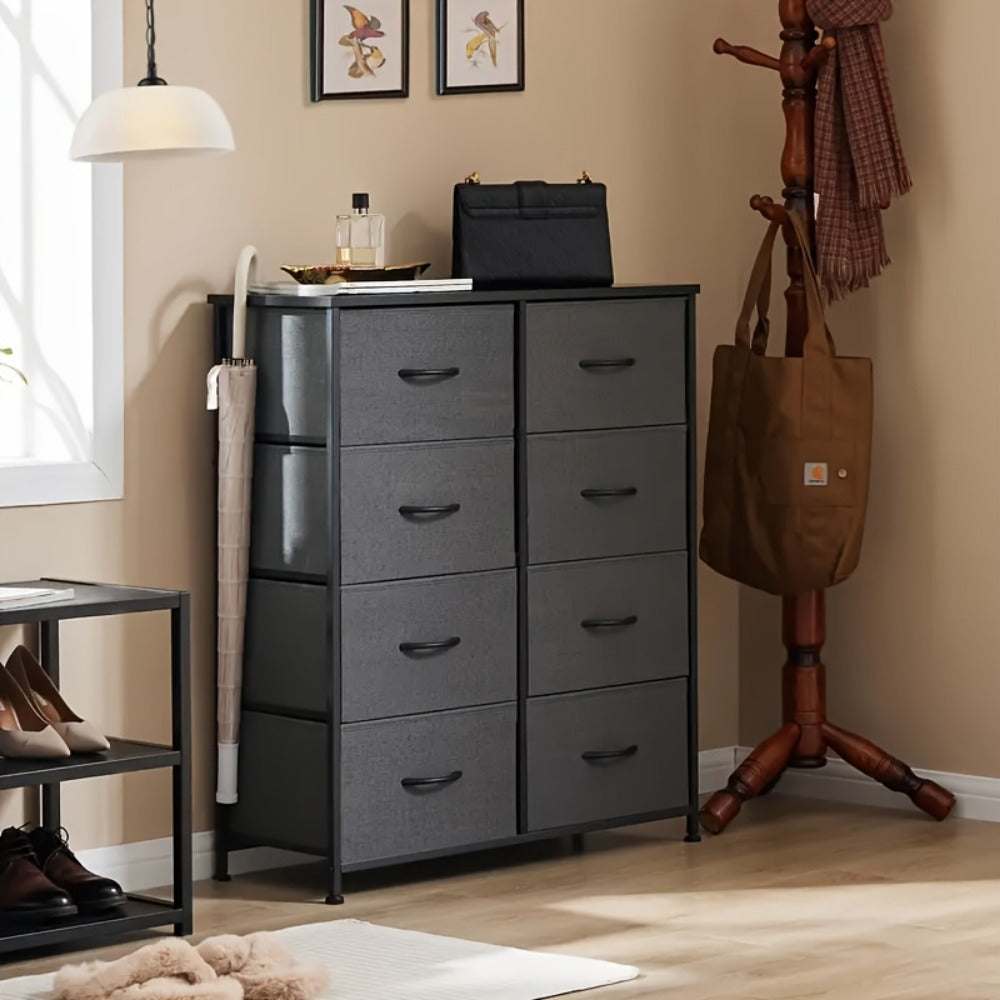 8-Drawer Wall-Mounted Dresser with Multiple Color Options for Organized Everyday Storage detail image - detail view 14