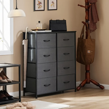 8-Drawer Wall-Mounted Dresser with Multiple Color Options for Organized Everyday Storage detail image - detail view 14