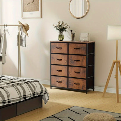 8-Drawer Wall-Mounted Dresser with Multiple Color Options for Organized Everyday Storage detail image - detail view 19