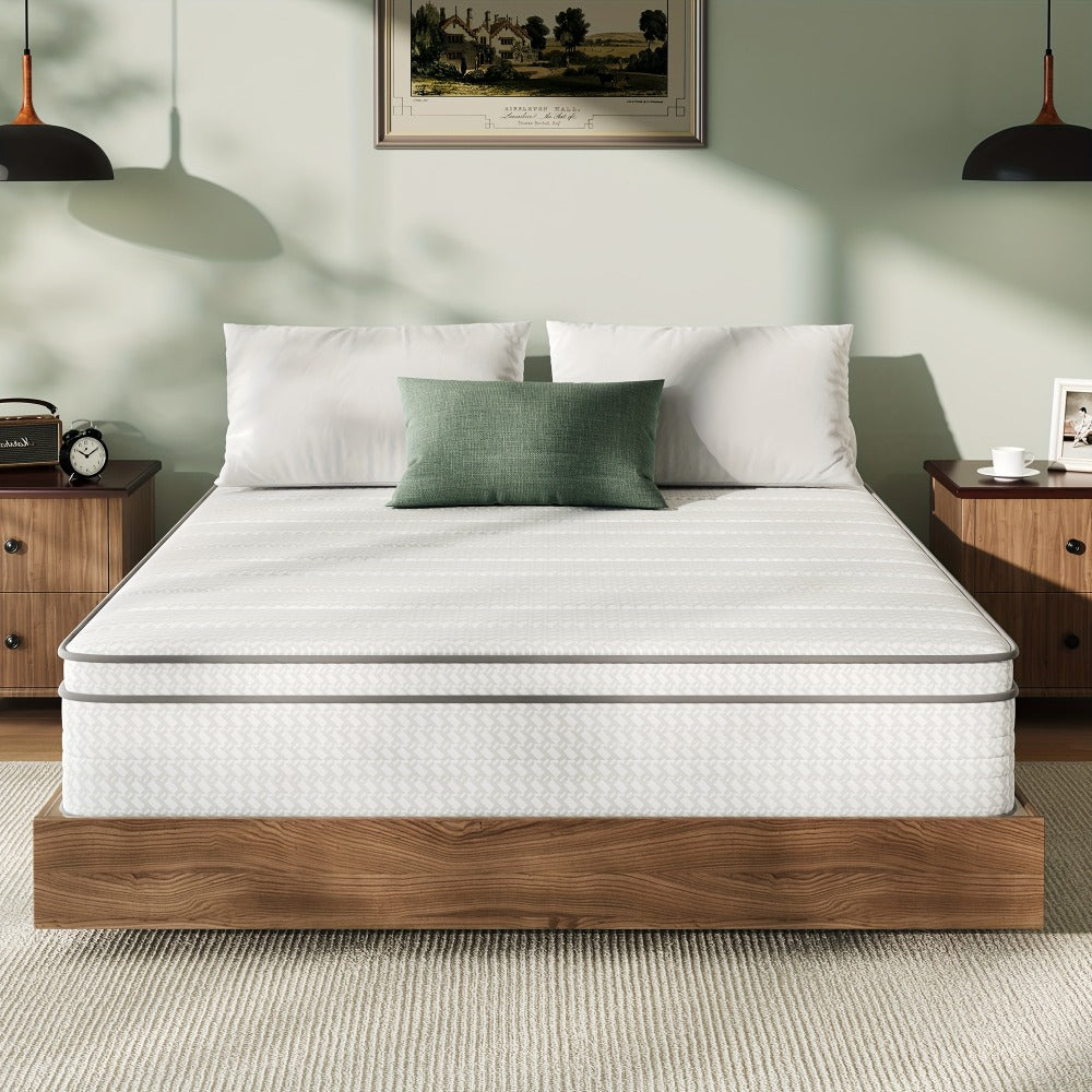 8-Inch Mattress with Pocket Springs, Bedroom Mattress in a Box detail image - detail view 6
