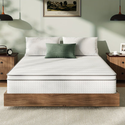 8-Inch Mattress with Pocket Springs, Bedroom Mattress in a Box detail image - detail view 6