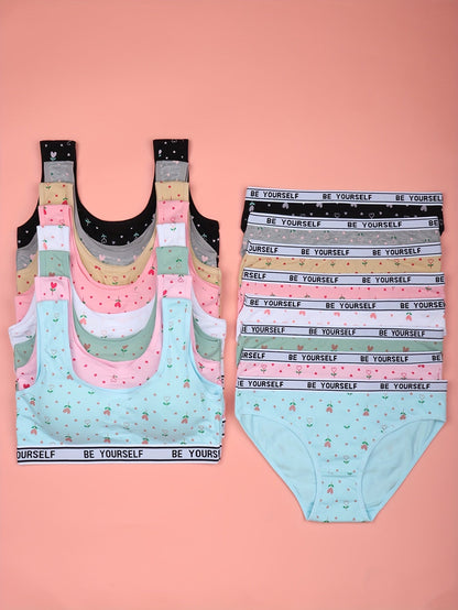 Mixed colors Printed Bra - product view 13