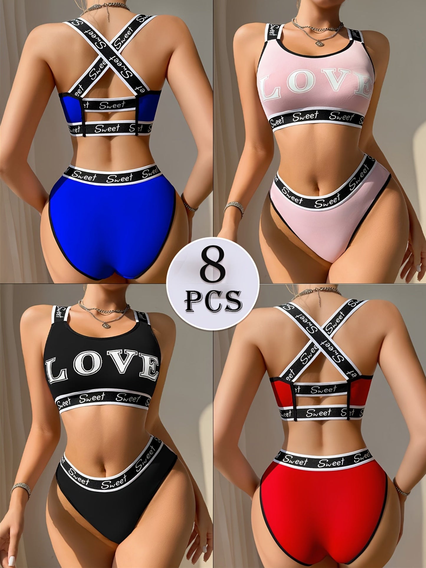 8-Pack Women's High-Waist Shapewear Briefs - Firm Tummy-Control Smoothing