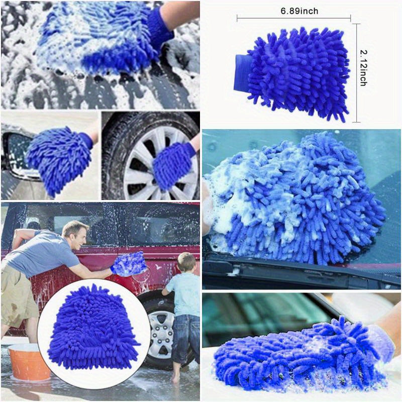 12pcs/set Car Cleaning Brush Set 5pcs Car Detailing Brush Soft Material Auto Wash Brush Set Car Interior Rim Brushes