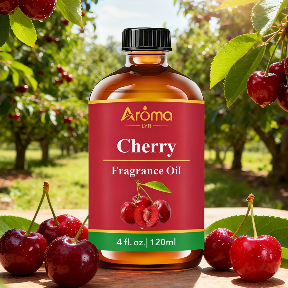 Fruit Fragrance Oil 4oz – Sweet Scented Oils for Diffuser, Candle Making, Soap, Massage & Hair Care | Strawberry, Blueberry, Peach, Watermelon, Cherry & More