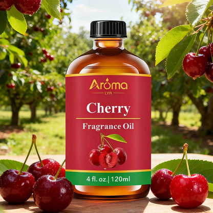 Fruit Fragrance Oil 4oz – Sweet Scented Oils for Diffuser, Candle Making, Soap, Massage & Hair Care | Strawberry, Blueberry, Peach, Watermelon, Cherry & More
